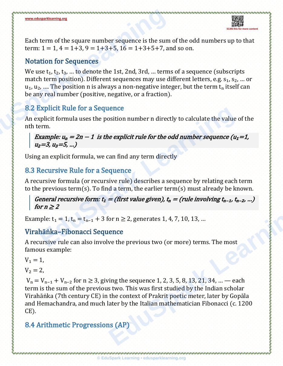 Class 9 Chapter 8 notes page 2
